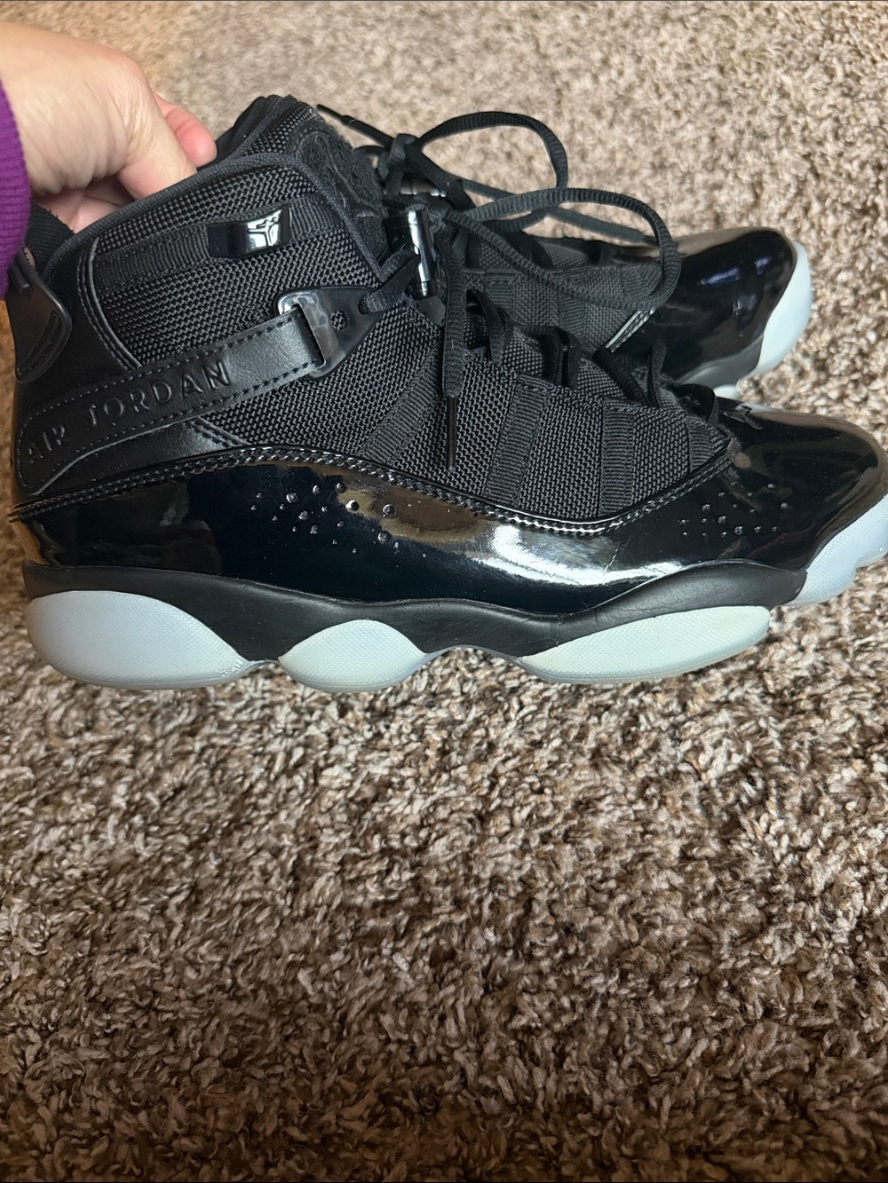 Jordan 6 Rings Black Ice - Picture 2 of 3